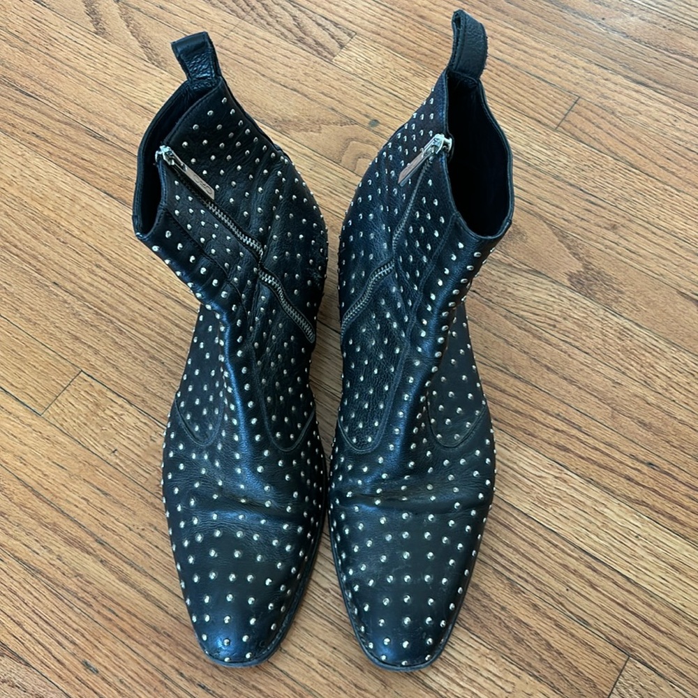 ORO STUDDED BOOTS